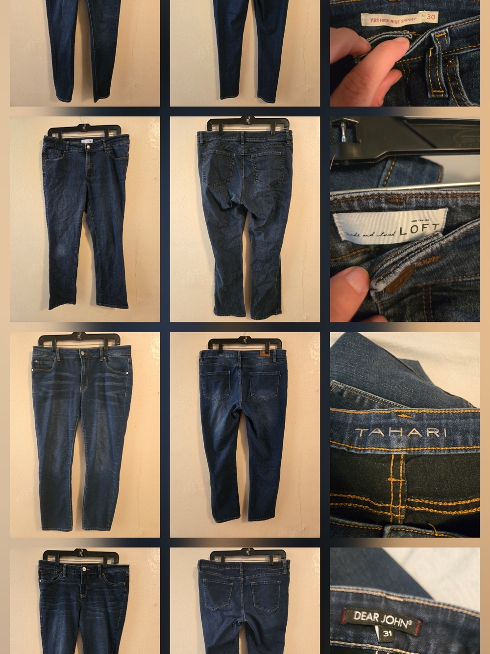 Women’s Dark Blue Jeans Bundle